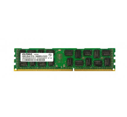 Серверная оперативная память Elpida 8GB DDR3 2Rx4 PC3L-10600R (EBJ81RF4ECFA-DJ-F, EBJ81RF4EDWD-DJ-F, EBJ81RF4ECFD-DJ-F, EBJ81RF4EDWA-DJ-F) / 1734