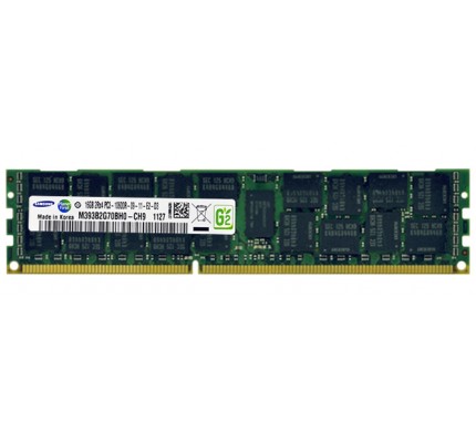 Серверная оперативная память Samsung 16GB DDR3 2Rx4 PC3-10600R (M393B2G70AH0-CH9, M393B2G70BH0-CH9) / 1749
