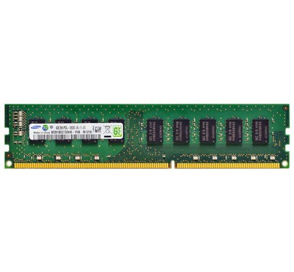 Серверная оперативная память Samsung 4GB DDR3 2Rx8 PC3L-10600E (M391B5273DH0-YH9 / M391B5273CH0-YH9) / 1782