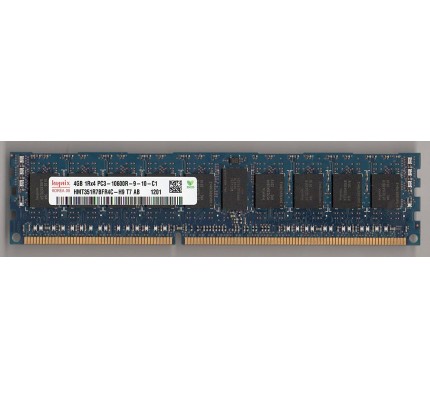 Серверная оперативная память Hynix 4GB DDR3 1Rx4 PC3-10600R (HMT351R7BFR4C-H9, HMT351R7AFR4C-H9 ) / 2047