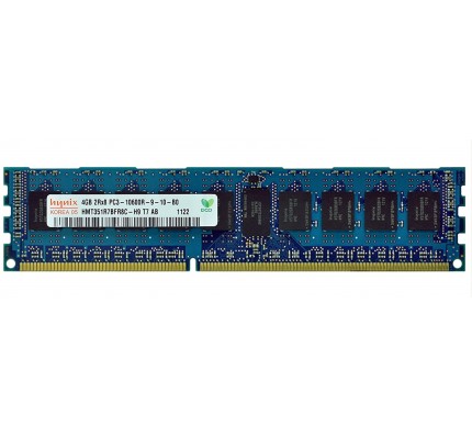 Серверная оперативная память Hynix 4GB DDR3 2Rx8 PC3-10600R (HMT351R7BFR8C-H9, HMT351R7AFR8C-H9) / 2342