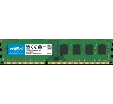Оперативная память Crucial 8GB DDR3 PC3L 12800U UDIMM (CT102464BD160B.C16FPD) / 2472