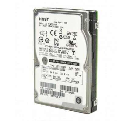 Жесткий диск Hitachi 600 GB SAS 2.5" 10K RPM (HUC106060CSS60) / 1652