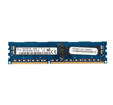Серверная оперативная память Hynix 8GB DDR3 2Rx8 PC3L-12800R (HMT41GR7AFR8A-PB) / 2816