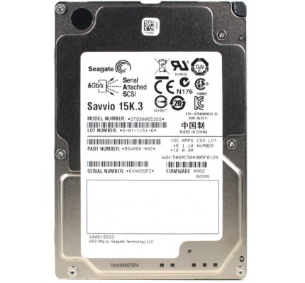 Жесткий диск Seagate 300 GB 15K RPM 2.5" 6Gb/s SAS (ST9300653SS) / 2880