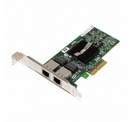 Сетевой адаптер HP NC360T PCIe DUAL PORT ETHERNET SERVER ADAPTER (412651-001) / 2900