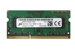 Оперативная память Micron 4GB DDR3 1Rx8 PC3L-12800S SO-DIMM ( MT8KTF51264HZ-1G6N1, MT8KTF51264HZ-1G6E1) / 3047
