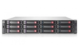 СХД HP StorageWorks P2000 G3(2xHP Array BK829A 4xLan 1Gb/s iSCS , 12x3,5 (6 корзин в комплекте) 2PS)