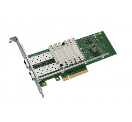 Сетевой адаптер Dell Intel X520-DA2 10Gb Ethernet Dual Port SFP+ PCIe (VFVGR, XYT17, U810N, XNPKX, 2094N, 74-6814-01) / 3665