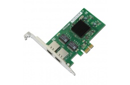 Сетевой адаптер Supermicro AOC-SG-I2 PCIe x4 2 Port GbE Ethernet LAN Add on Intel  NIC (82575EB) / 3672