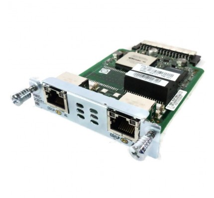 Cisco модуль HWIC интерфейсный 2 x T1/E1 G.704 RJ-45 (HWIC-2CE1T1-PRI) / 3728