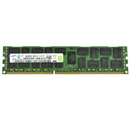 Серверная оперативная память Samsung 8GB DDR3 2Rx4 PC3-10600R (M393B1K70DH0-CH9Q9, M393B1K70EB0-CH9) / 3747
