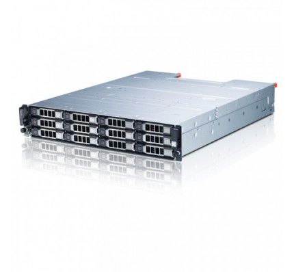 СЗД Dell PowerVault MD1200 (2xDell SAS controller 3DJRJ), 12x3,5 (6 кошиків в комплекті), 2PS