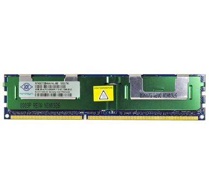 Серверная оперативная память Nanya 4GB DDR3 2Rx4 PC3-8500R HS (NT4GC72B4NA1NL-BE) / 4018