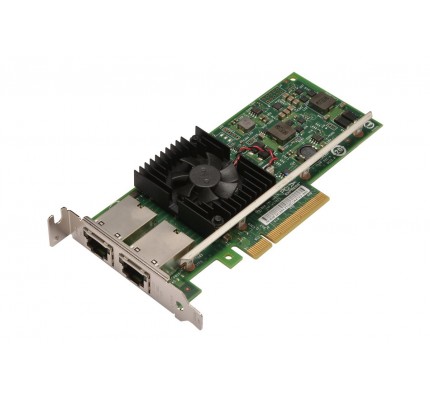 Мережевий адаптер Intel X540 -T2 10G Dual Ports PCIe x8 Ethernet Converged Network Adapter Active Cooling (3DFV8) / 5065
