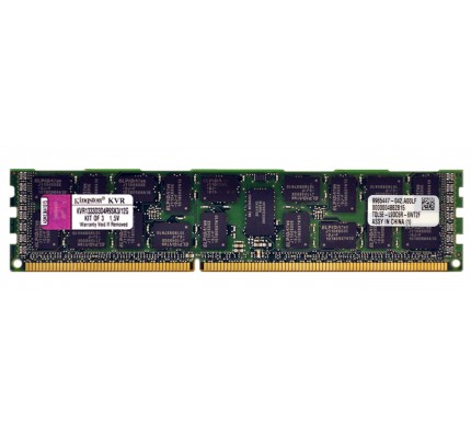 Серверная оперативная память Kingston 8GB DDR3 2Rx4 PC3-10600R HS (KVR1333D3D4R9SK3/24G) / 5583