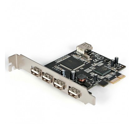 Контроллер USB StarTech 5 Port PCI Express USB 2.0 Adapter (PEX400USB2) / 5603