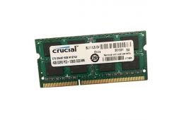 Оперативная память Crucial 4GB DDR3 2Rx8 PC3-12800S SO-DIMM (CT51264BF160B.M16FKD, CT51264BF160B.C16FER2) / 6333