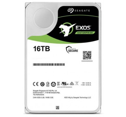 Жесткий диск SEAGATE HDD SATA Exos X16 16TB/256 MB/ 7200 rpm/ 3,5" ST16000NM001G
