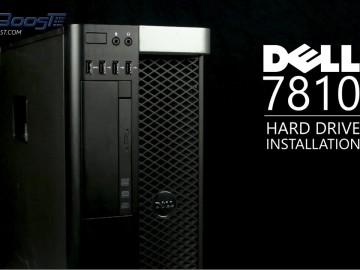 Dell 7810 Workstation Hard Drive Installation