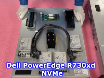 Dell PowerEdge R730xd Server | NVMe SSDs Overview | Install | How to Configure | M.2 | U.2 | PCIe