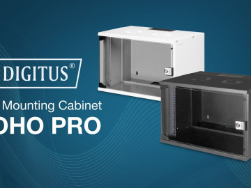 DIGITUS Wall Mounting Cabinet SOHO PRO 19