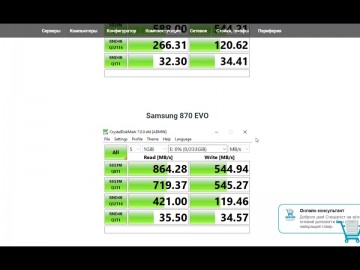 Проблеми з десктопними (звичайними) дисками в серверах