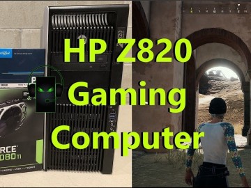HP Z820 Gaming Computer + FPS Testing + Some Benchmarks